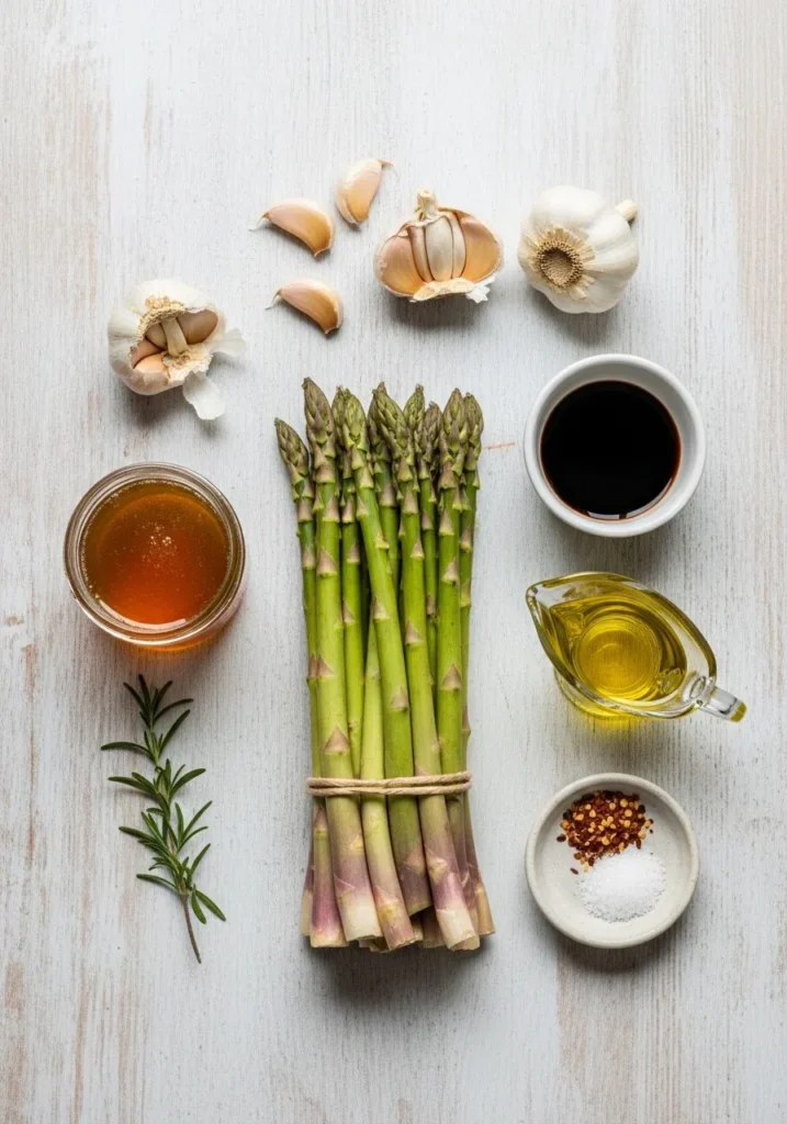 Honey Garlic Asparagus
