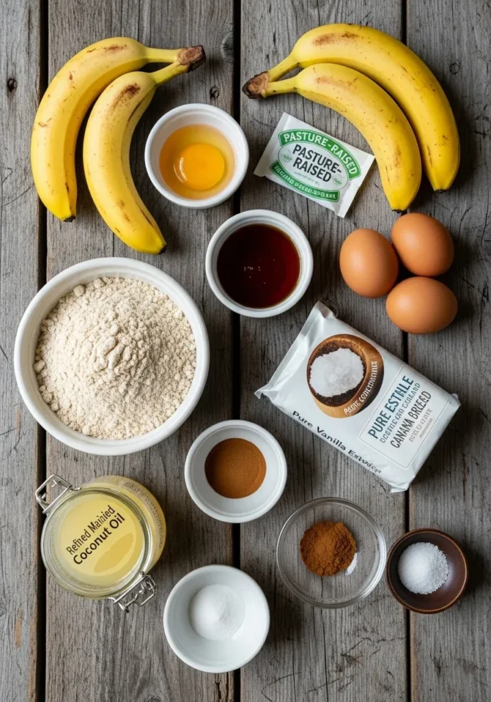 Oat Flour Banana Bread