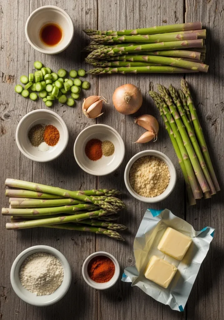 Asparagus Bake with Parmesan Crust