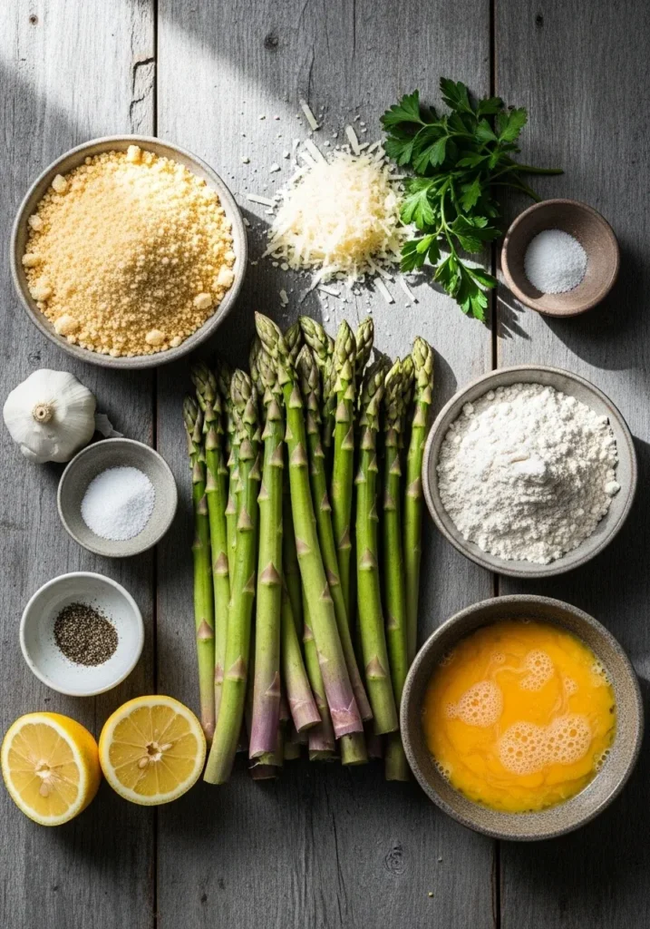 Breaded Air Fryer Asparagus Fries