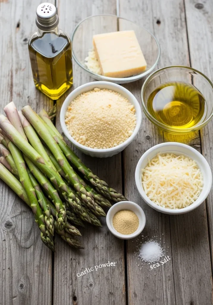 Panko Parmesan Baked Asparagus