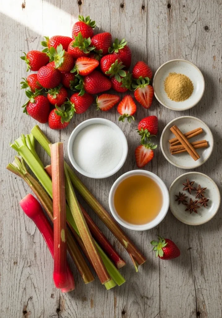 Strawberry Rhubarb Compote
