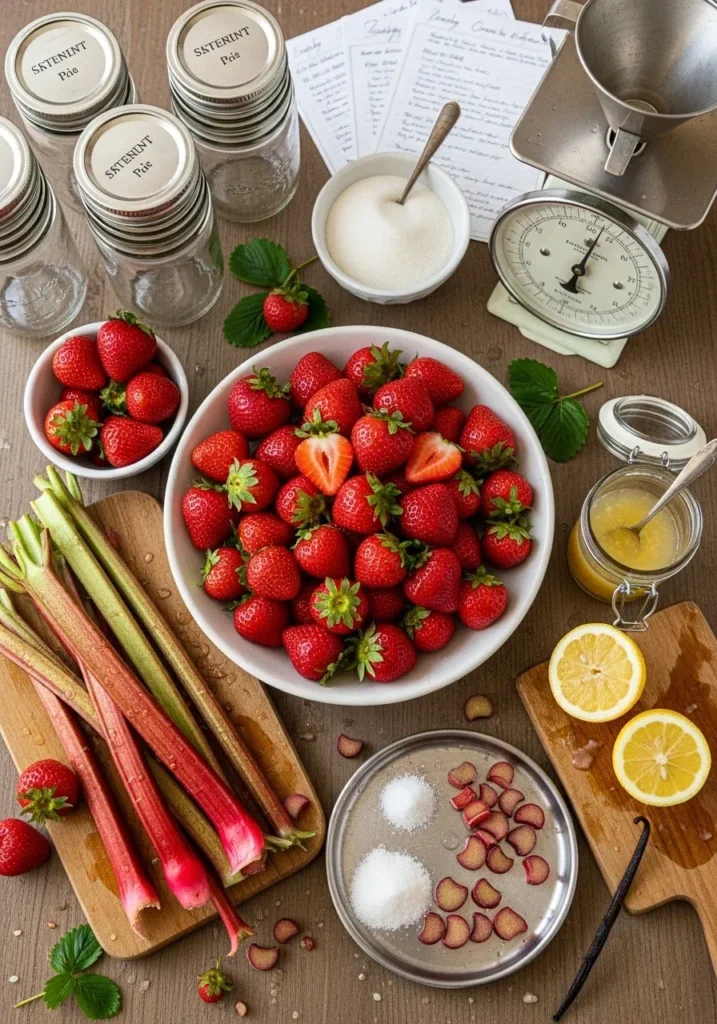 Canning Strawberry Rhubarb Butter