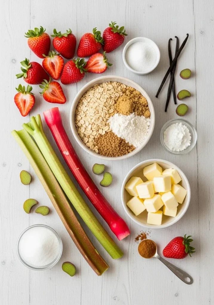 Gluten-Free Strawberry Rhubarb Crisp