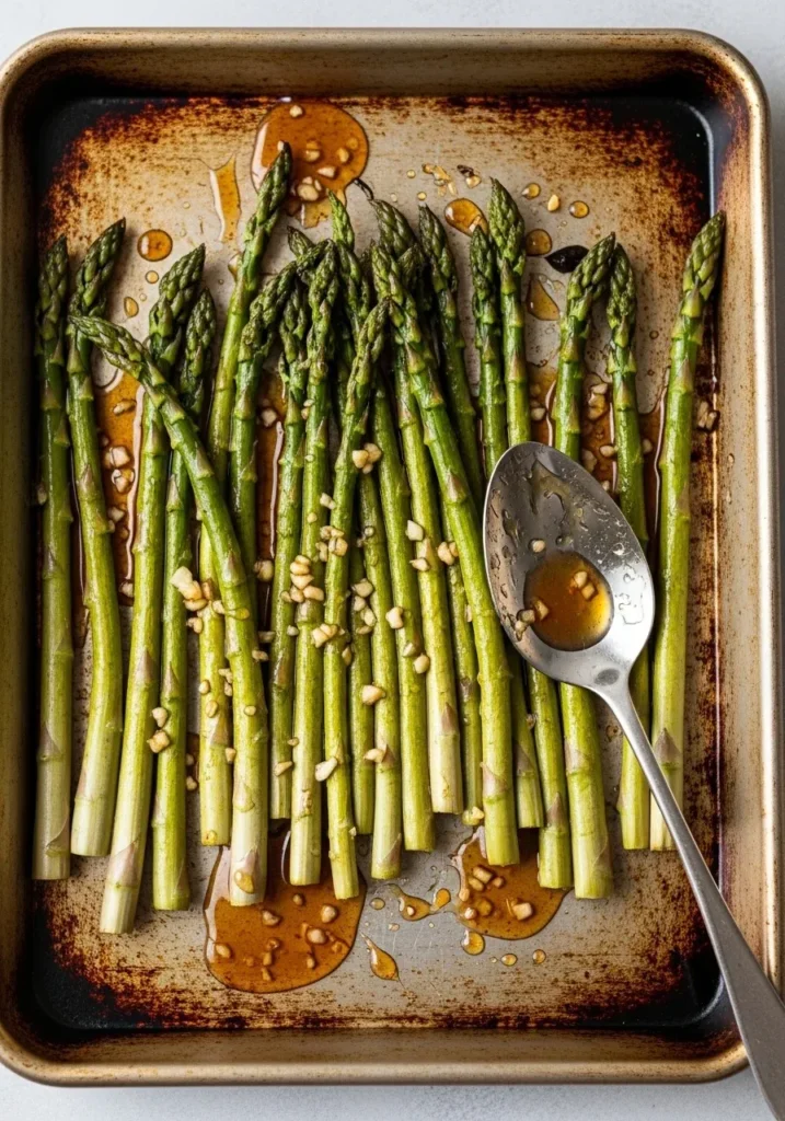 Honey Garlic Asparagus