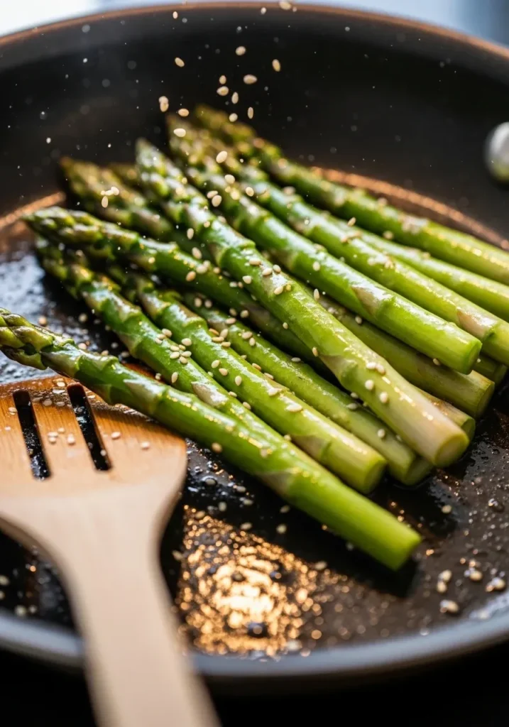 Simple Sesame Asparagus