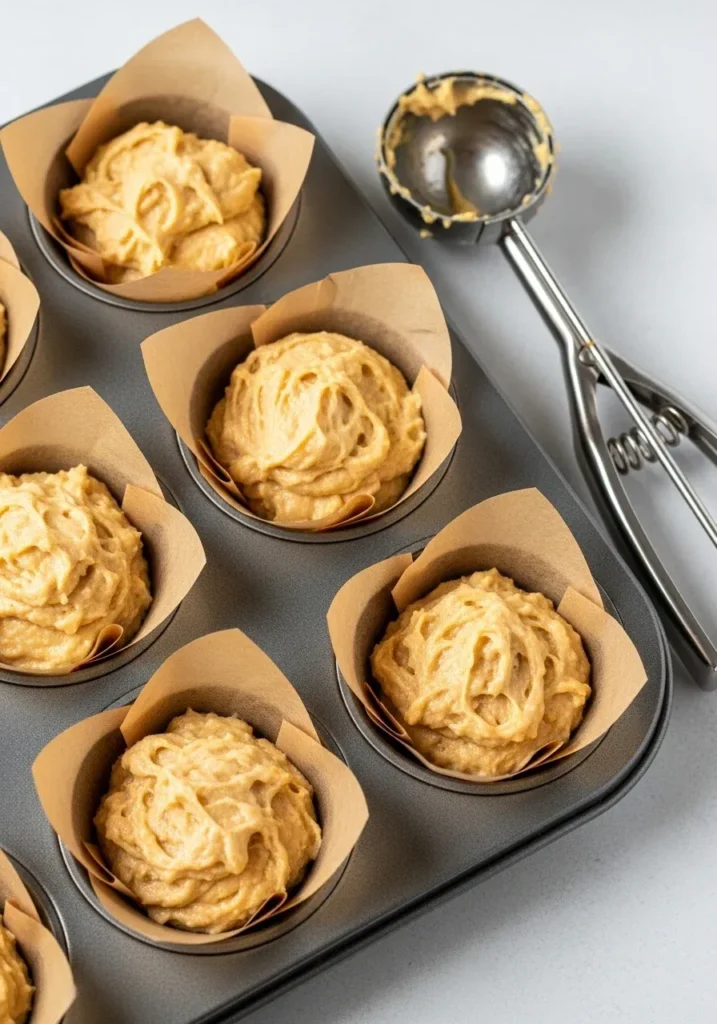 Moist Carrot Cake Muffins