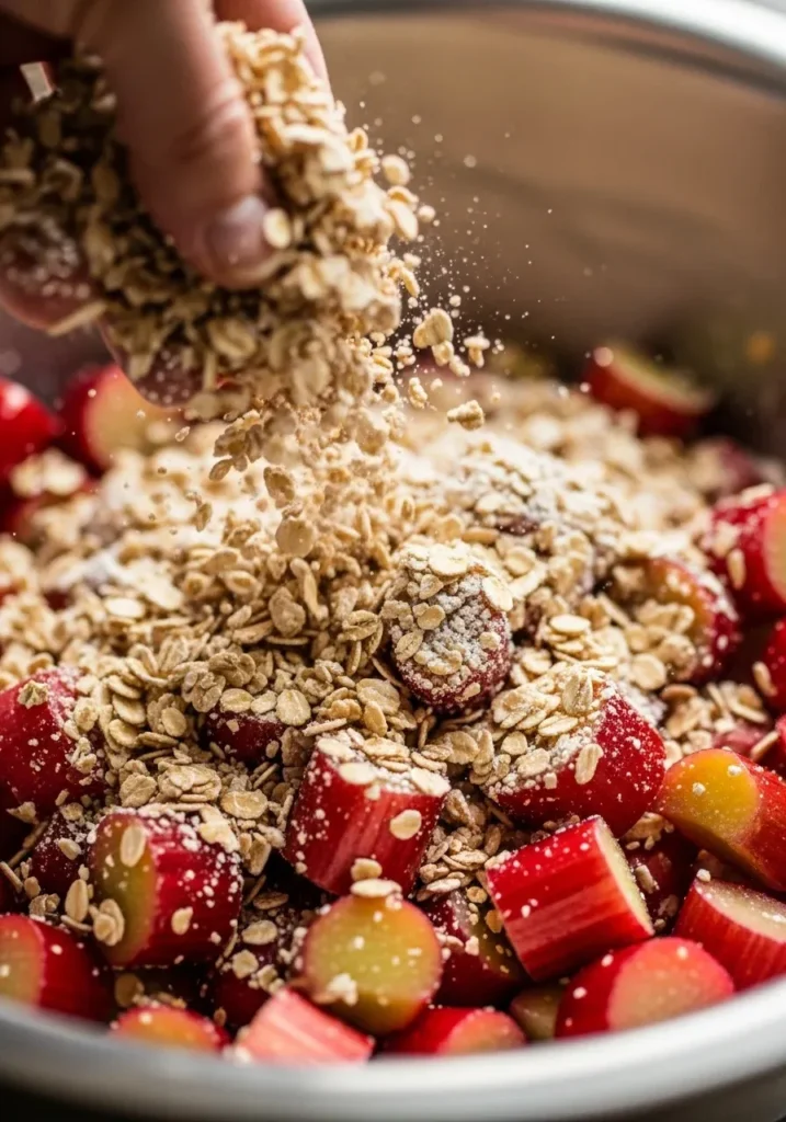 Rhubarb Crisp