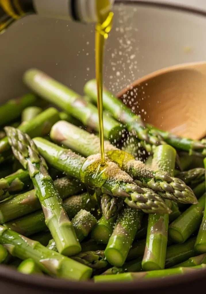 Asparagus Bake with Parmesan Crust