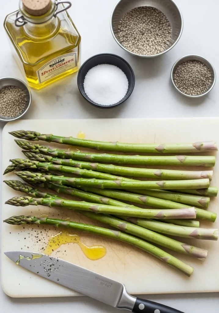 Garlic Salmon with Asparagus