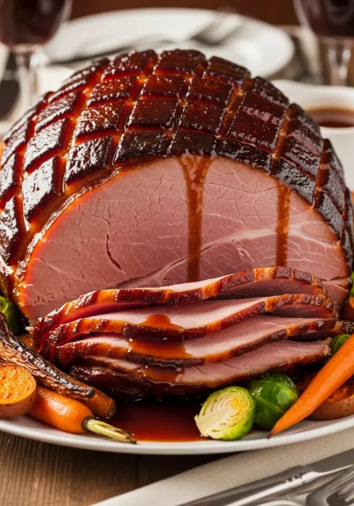 Brown Sugar Glazed Ham