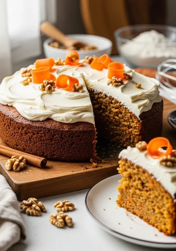 One-Bowl Moist Carrot Cake