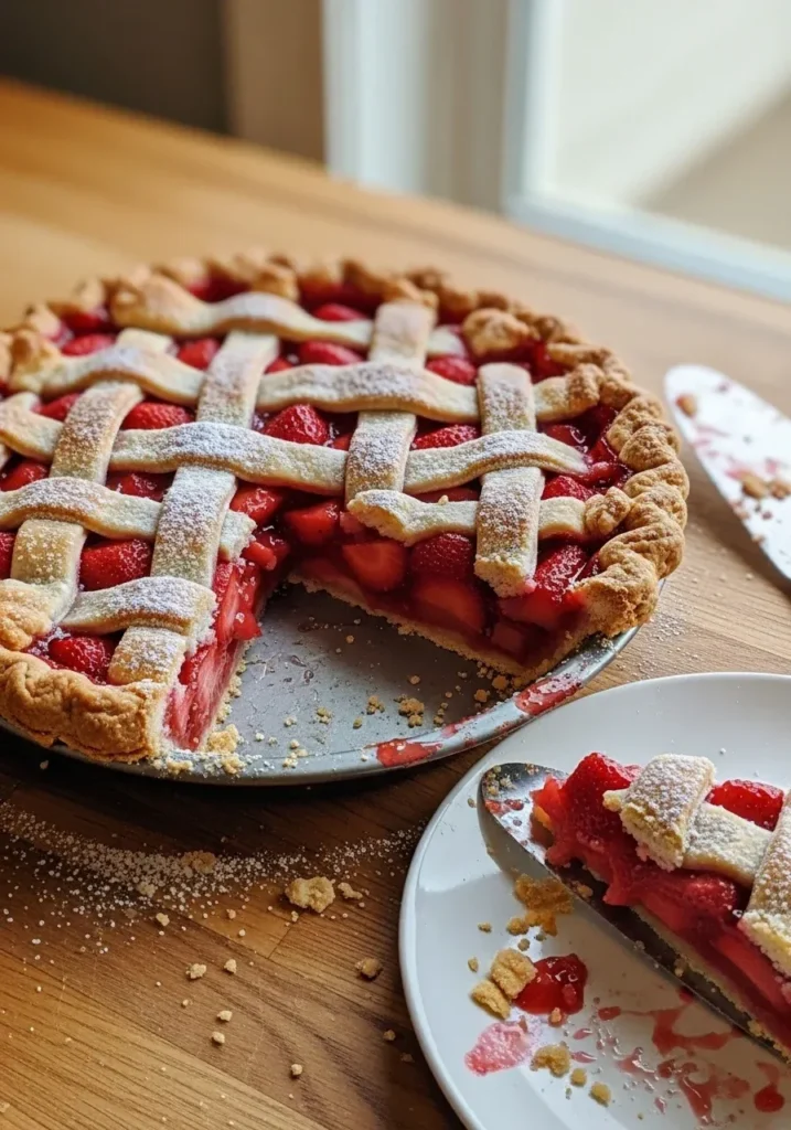 Strawberry Rhubarb Pie