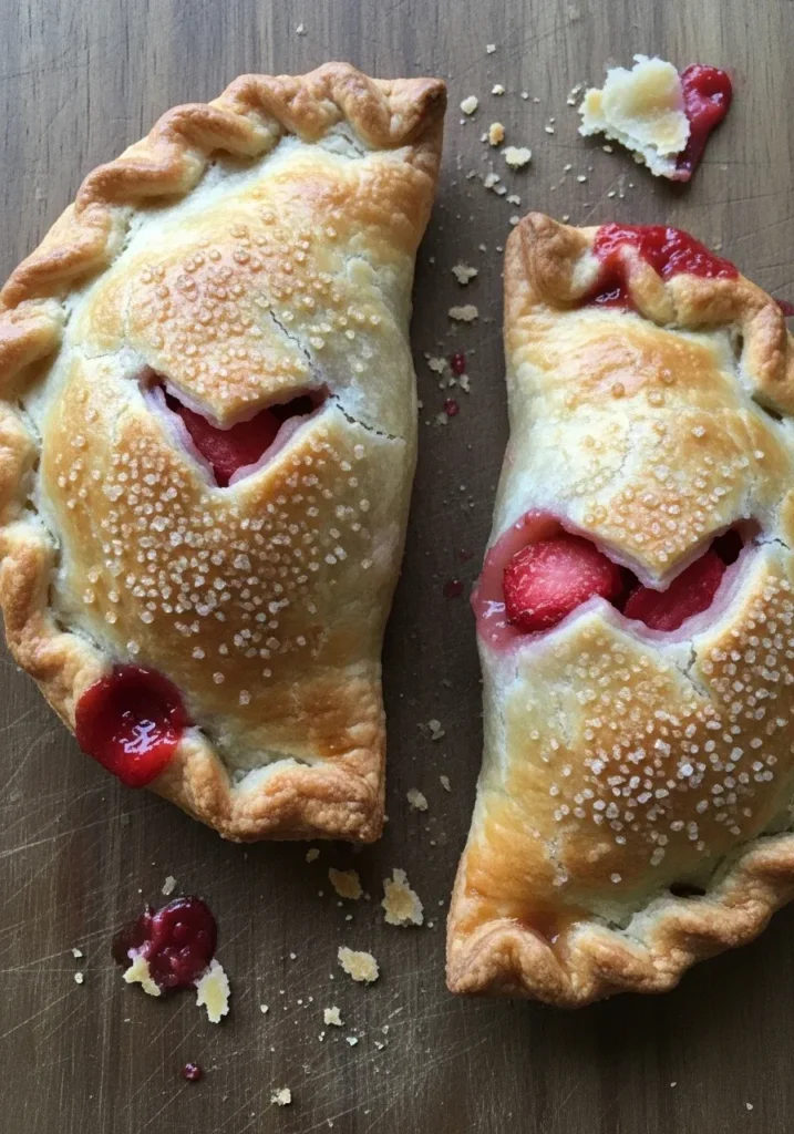 Strawberry Rhubarb Hand Pies