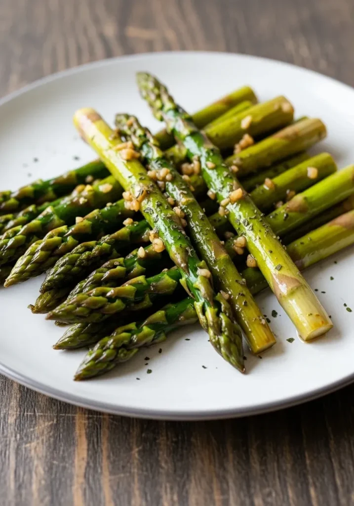 Honey Garlic Asparagus