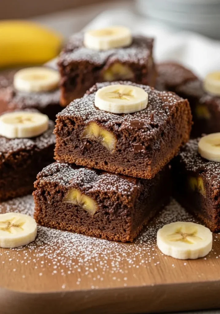Banana Bread Brownies
