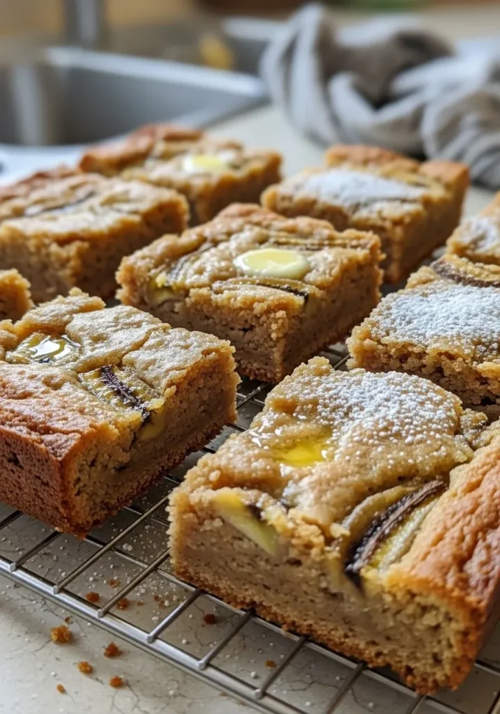 Banana Bread Blondies