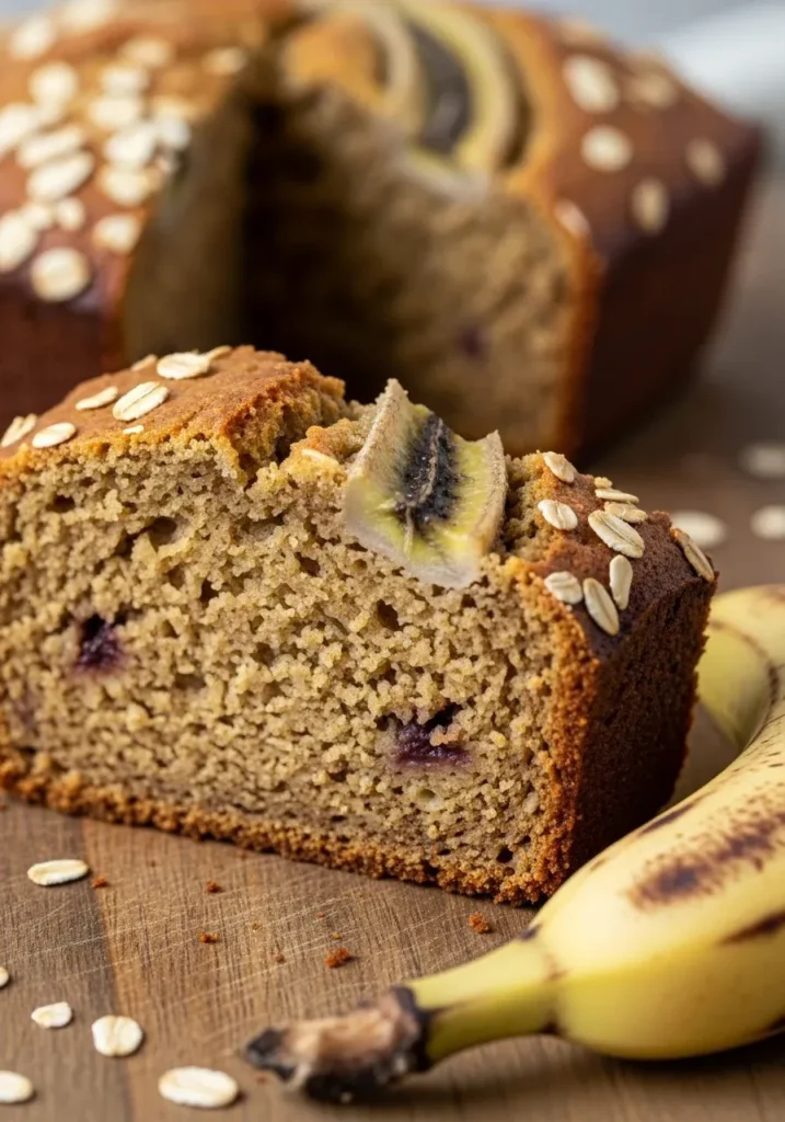 Oat Flour Banana Bread