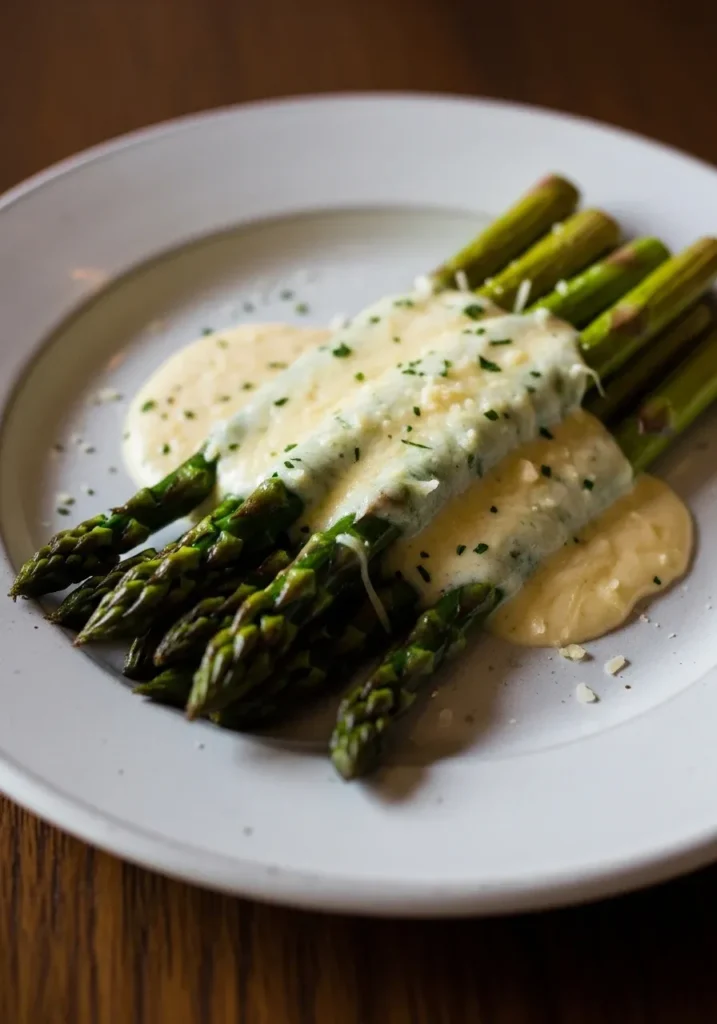 Creamy Parmesan Asparagus